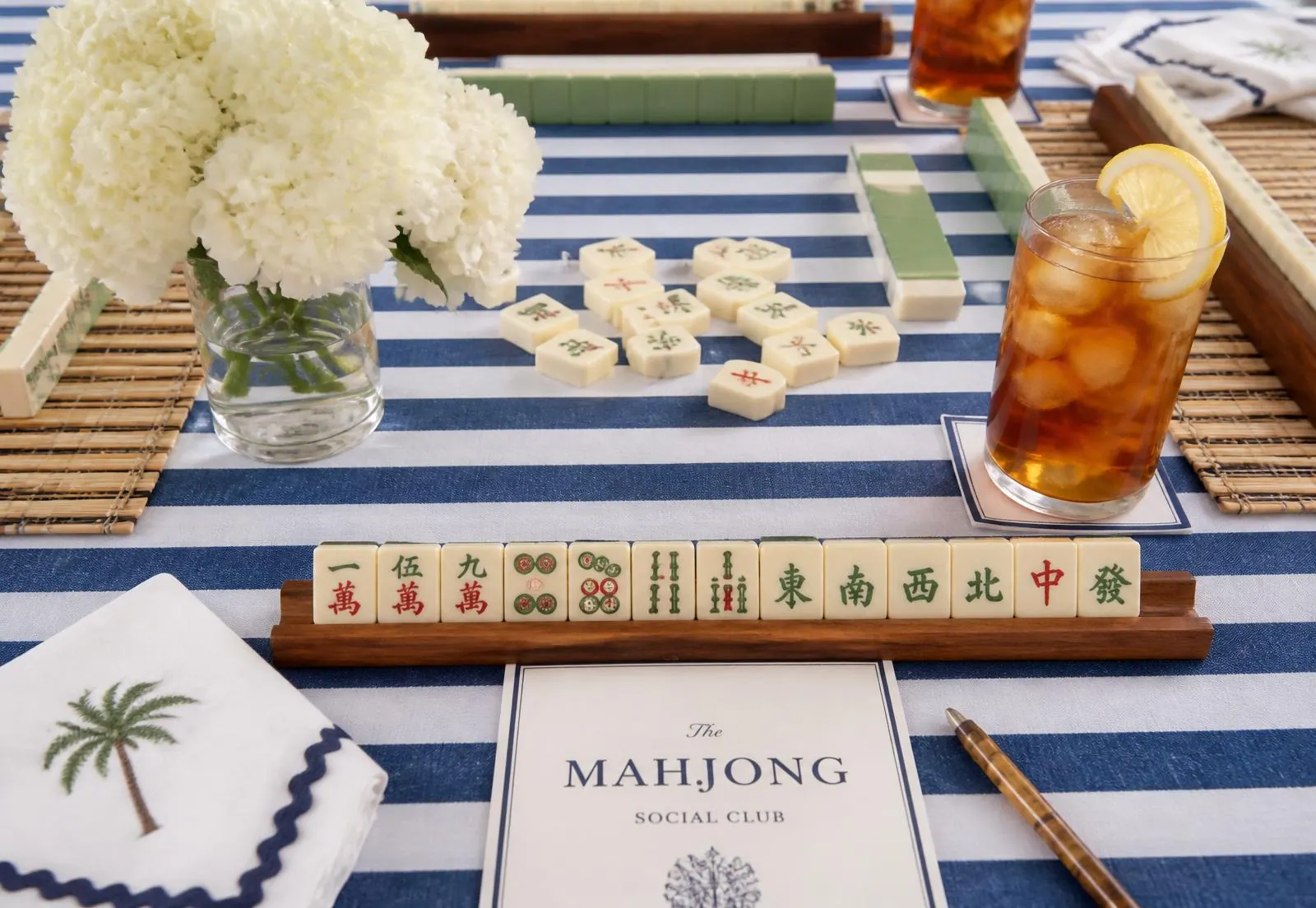 Mahjong tablescape